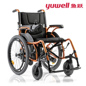 樂(lè )康醫療器械-江蘇魚(yú)躍電動(dòng)輪椅車(chē)D130AL鋰電池