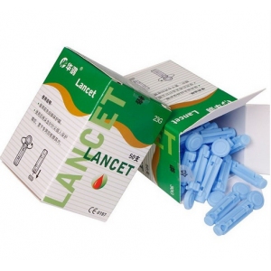 樂(lè )康醫療器械網(wǎng)：天津華鴻一次性使用末梢采血針28G/I型(圓柄)