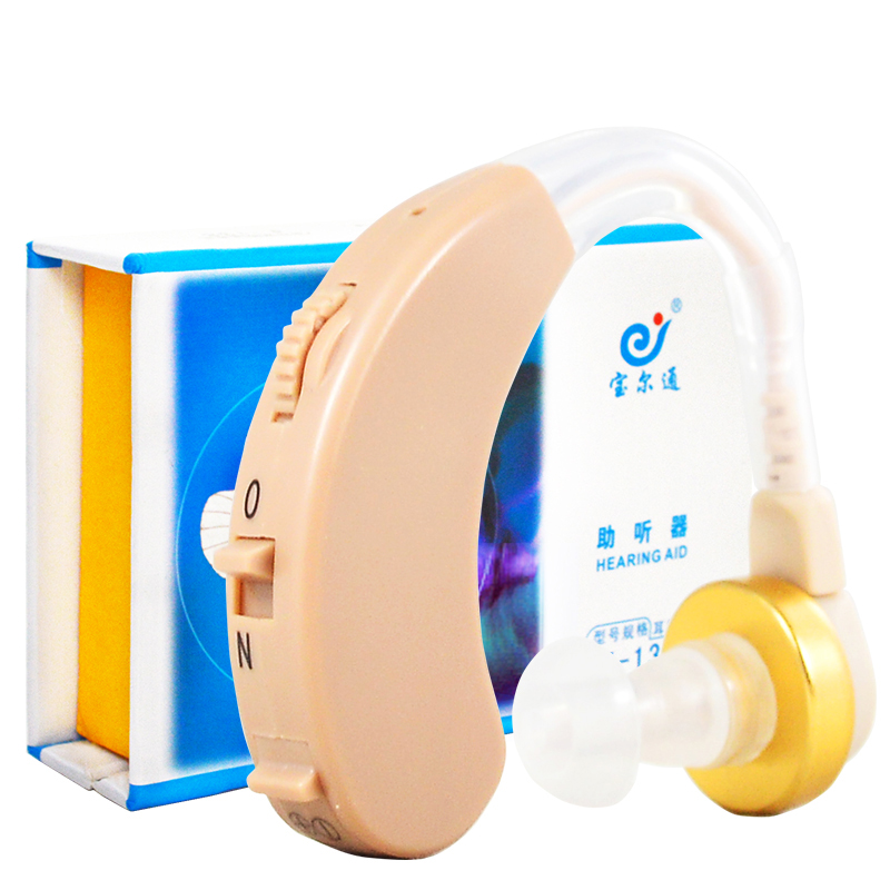 樂(lè )康醫療器械_廣東寶爾通助聽(tīng)器耳背式 F-138