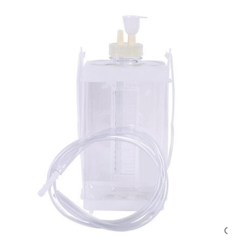 樂(lè )康醫療耗材批發(fā)_揚州桂龍一次性使用引流瓶胸腔 1600ML