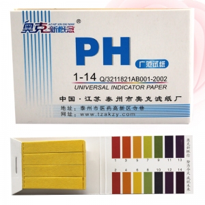 樂(lè )康醫療_泰州奧克PH檢測試紙1本